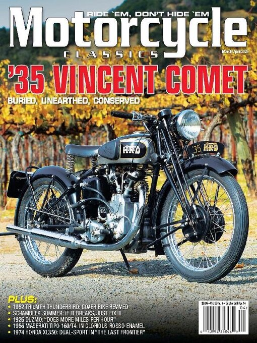 Title details for Motorcycle Classics by Ogden Publications, Inc. - Available